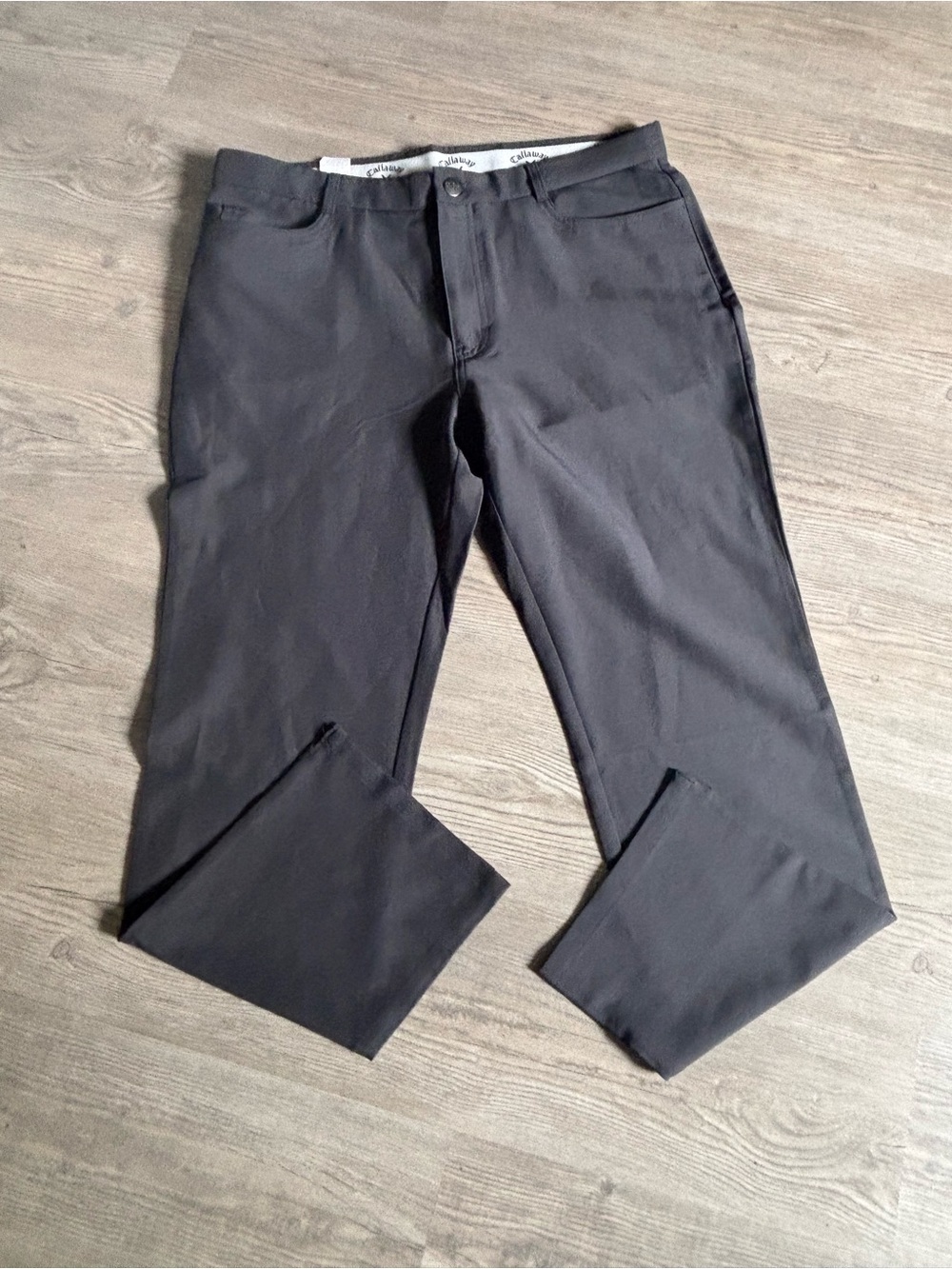 Callaway Men's Black Athletic Golf Chinos